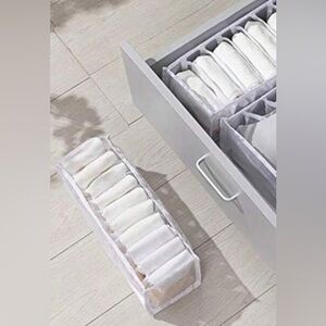 White Drawer Organizer for Home Storage